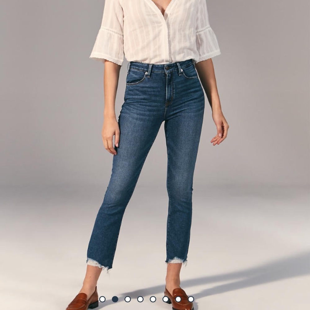 Abercrombie & Fitch High Rise Ankle Flare